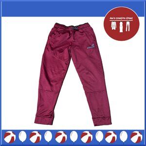 Boy's Russell Maroon Red Jogging Track Pants